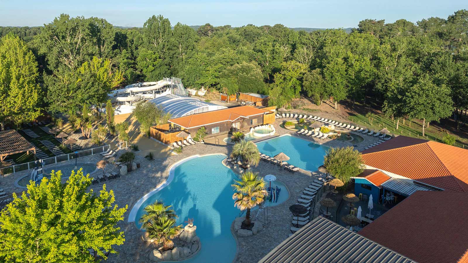 Parc aquatique du camping Mayotte Vacances